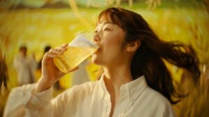 【そうきたか】金の麦に囲まれて「やだ、美味しい」